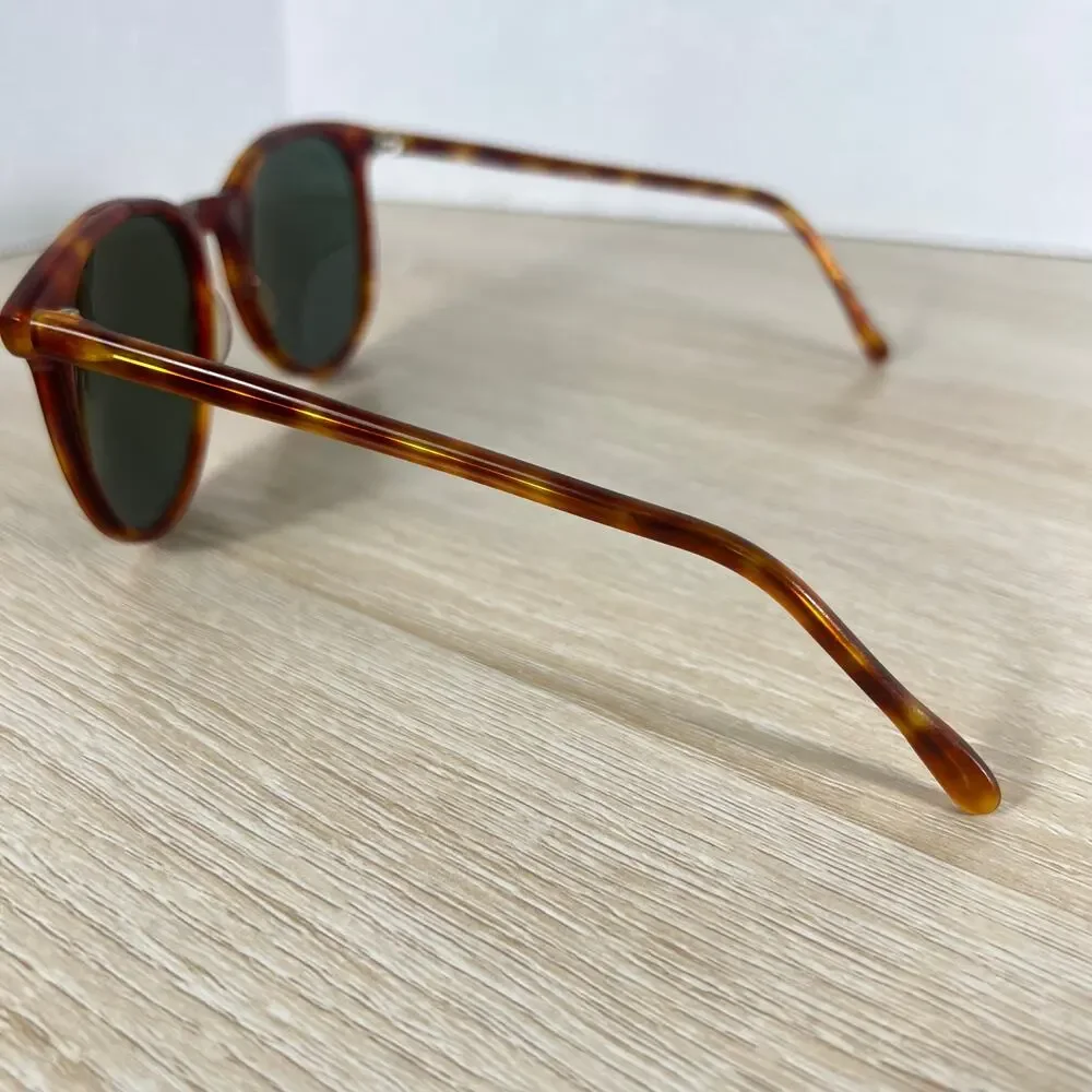 Vintage B&L Ray-Ban USA Style C G15 Sunglasses DAMAGED Round Tortoise Shell